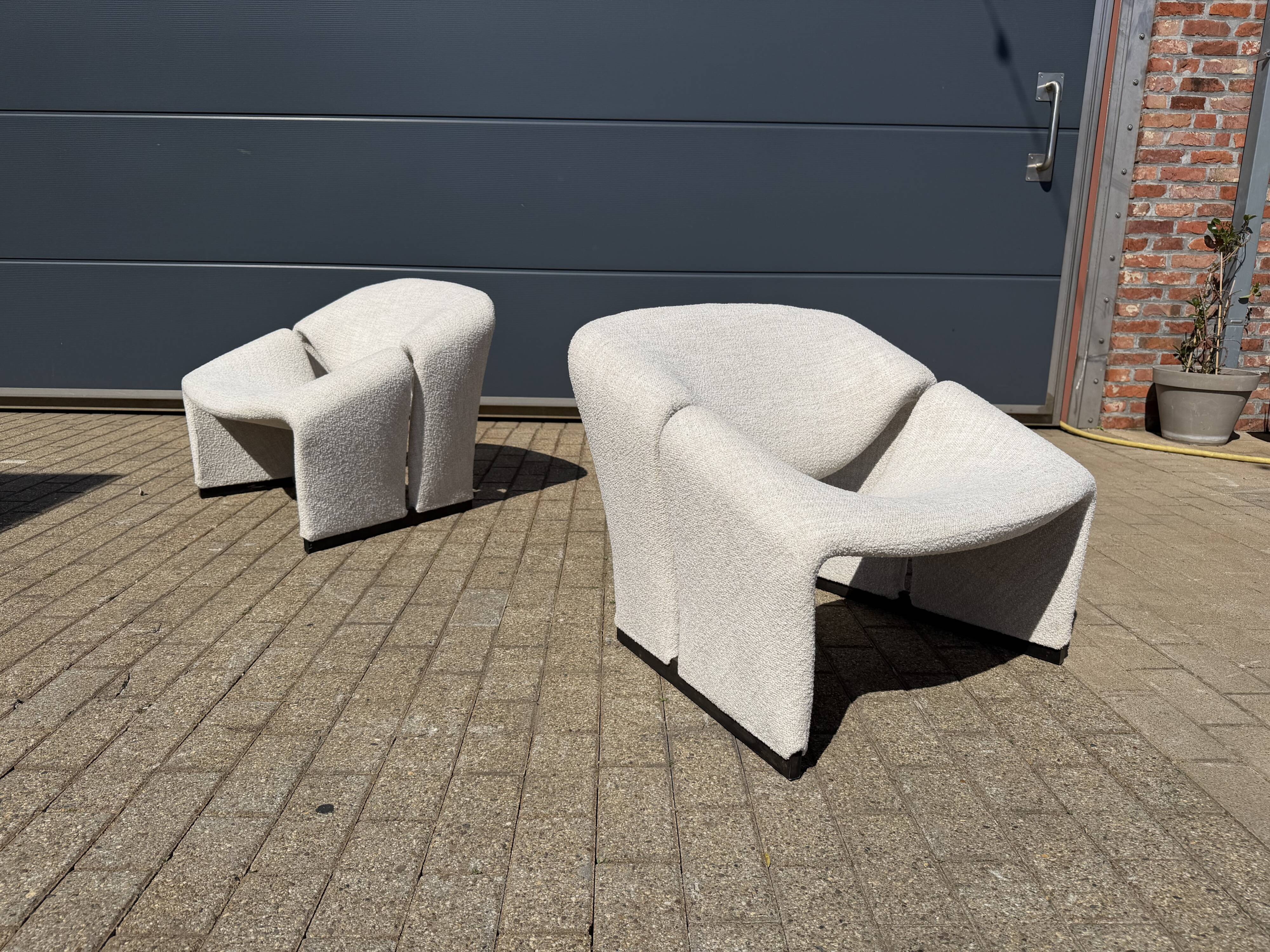 2x Artifort F580 Groovy fauteuils in Nieuwstaat!! Pierre Paulin