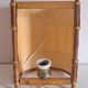 Vintage bamboo wall lamp