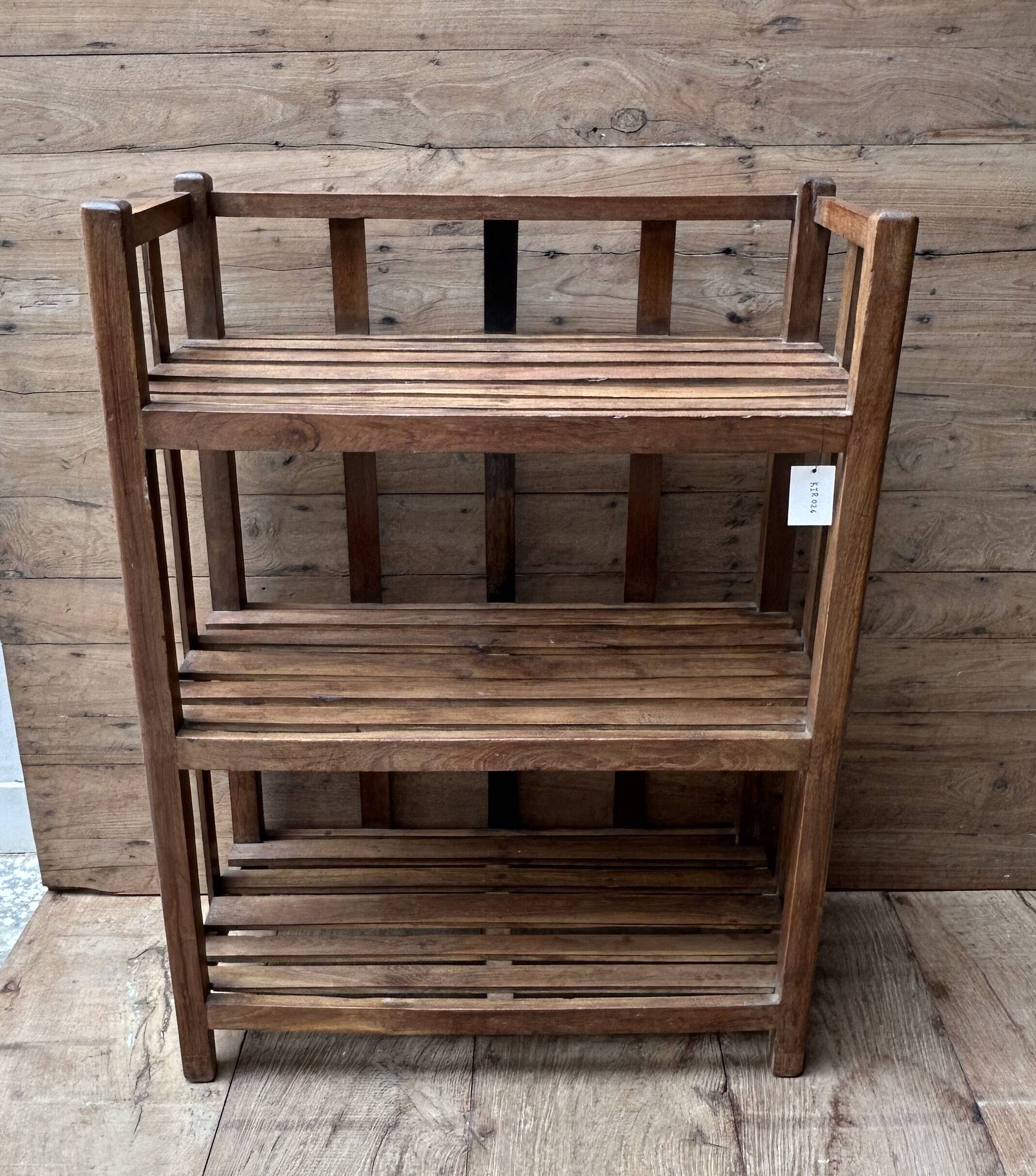 teak shelf from Burma