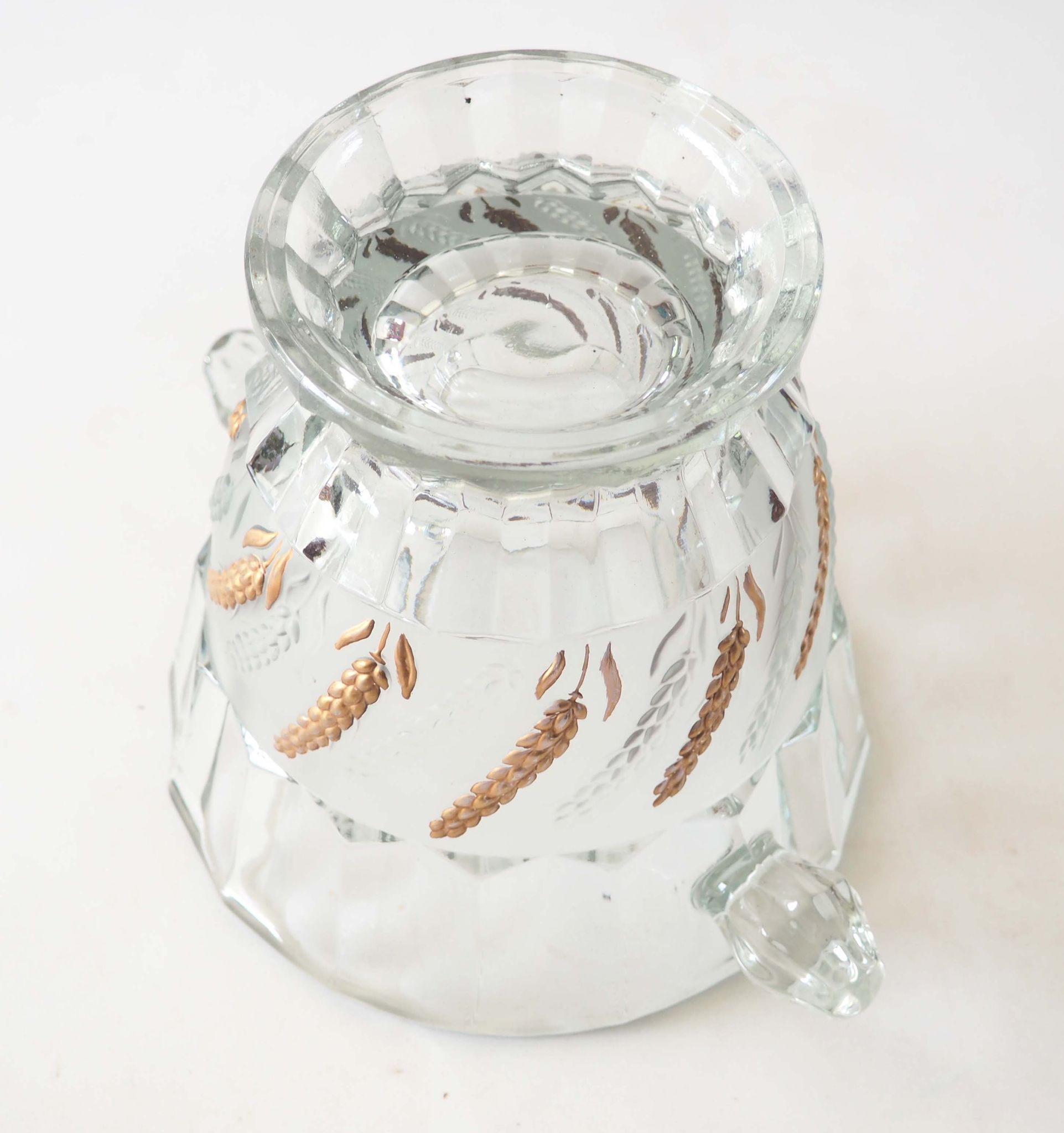 Vase seau à glace épis de blé