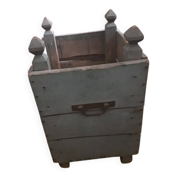 caisse d oranger 19ème bois avec poignées
