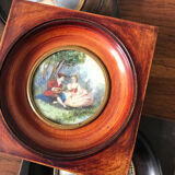 Miniature scène galante