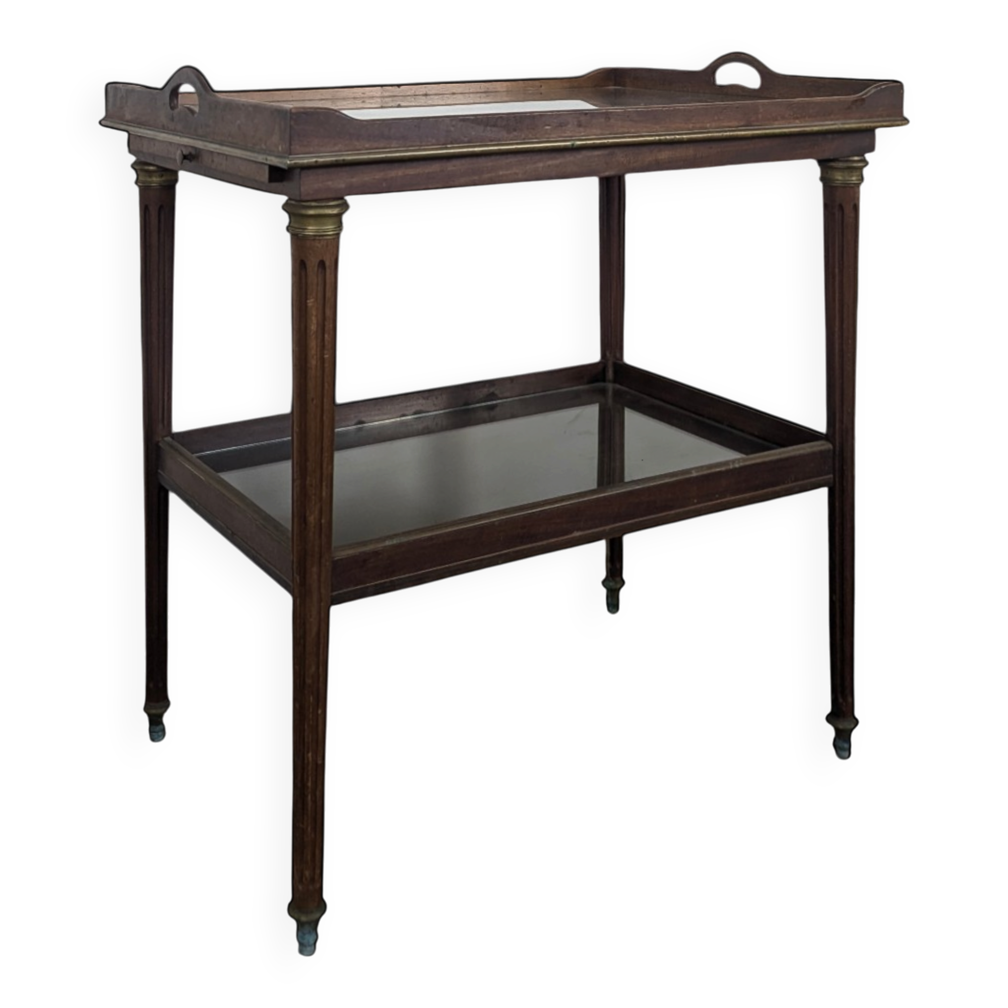 Serving table in Louis XVI style, late 19th century.