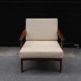 Danish teak armchair from the 60s