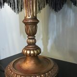 Lampe style victorien à franges