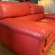 Ligne Roset Claude Brisson Utah Copper Leather Sofa