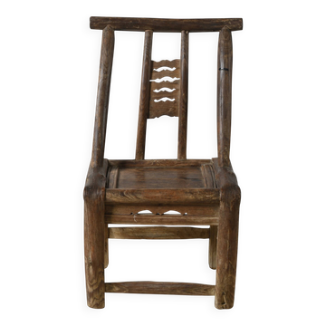 Haizi – Antique Chinese child’s chair in elm no. 9