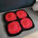 Crochet cushion cover 35x35