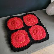 Crochet cushion cover 35x35