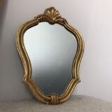 Miroir classique doré 23x32cm