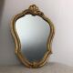 Miroir classique doré 23x32cm