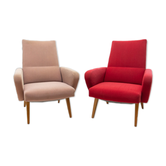 Armchairs by Jaroslav Šmídek, 1960´s, Czechoslovakia