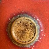 Vintage German earthenware fruit bowl – 1970s