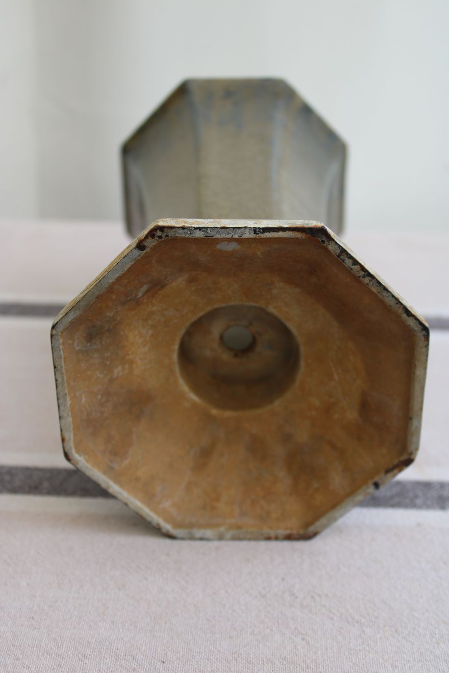 Cast iron vase