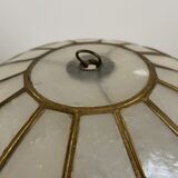 Ball in mother-of-pearl and brass to hang