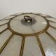 Ball in mother-of-pearl and brass to hang
