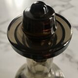 Smoked glass carafe from the 70s