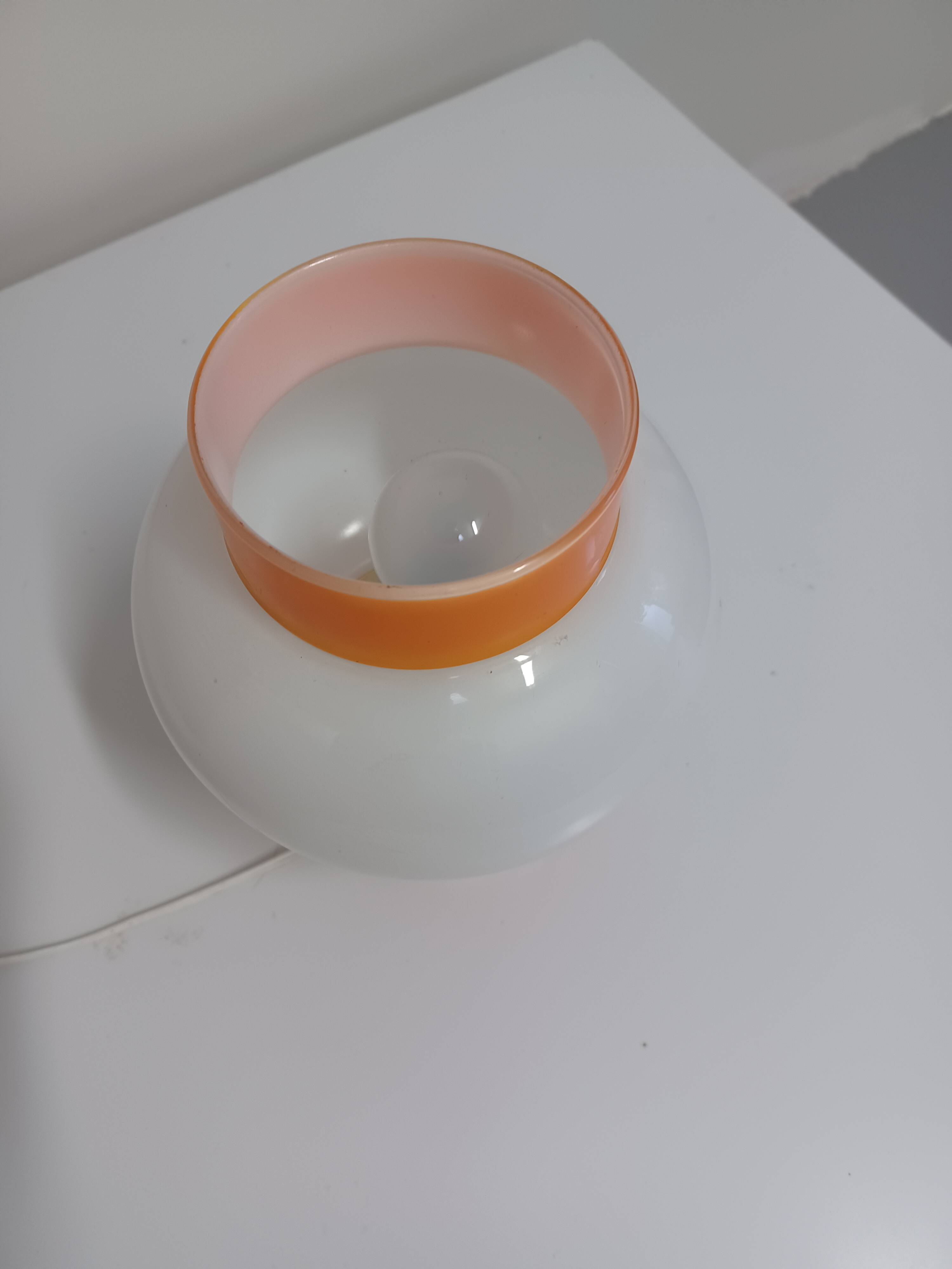 Petite lampe opaline 70's