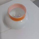 Small 70's opaline lamp