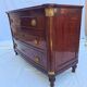 Commode style Louis XVI placage en acajou