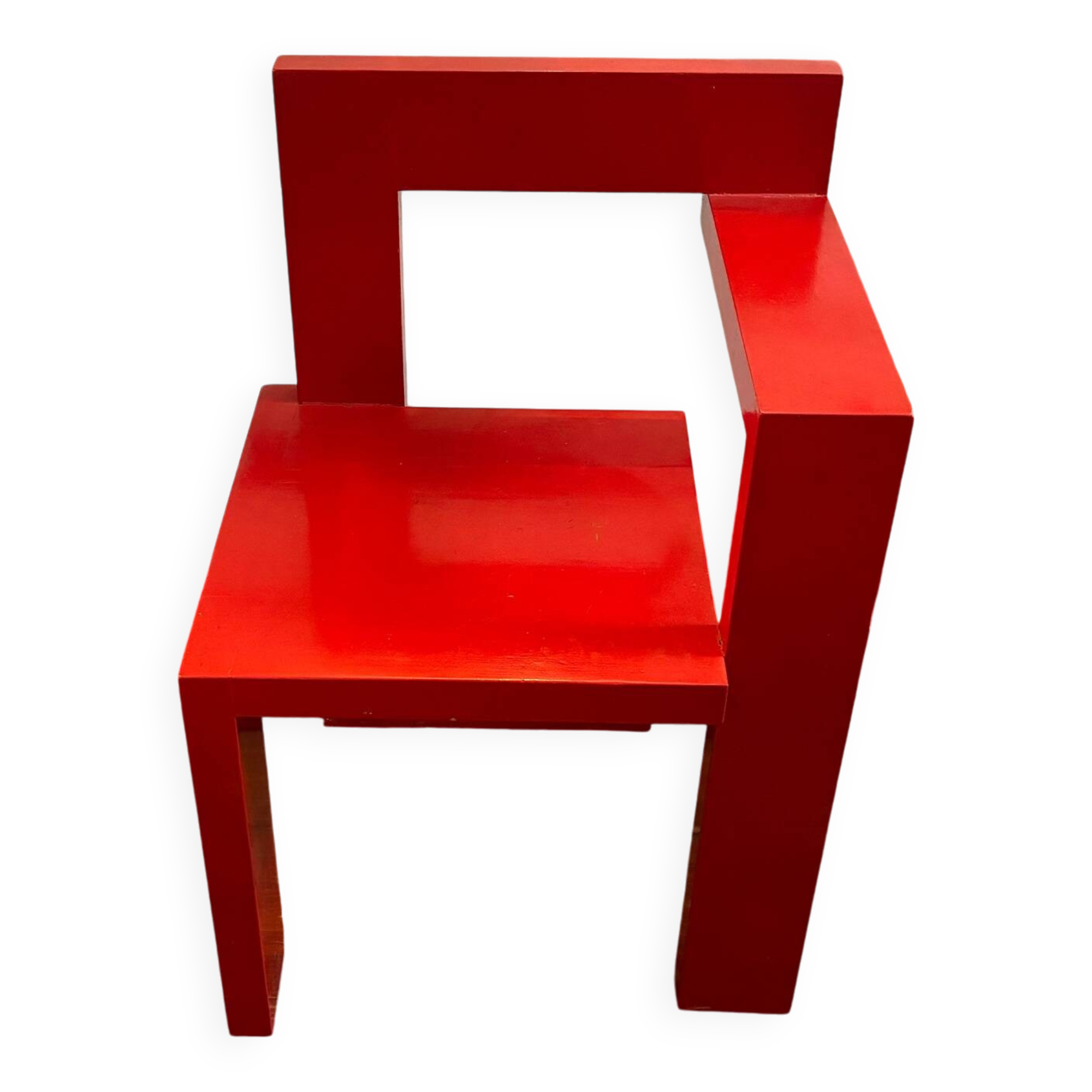 Steltman Chair designed by Gerrit Thomas Rietveld 1963