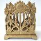 Porte-crayons art nouveau en laiton