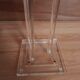 Vintage Plexiglas Sellette