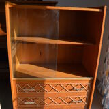 Bookcase showcase Scandinavian years 60