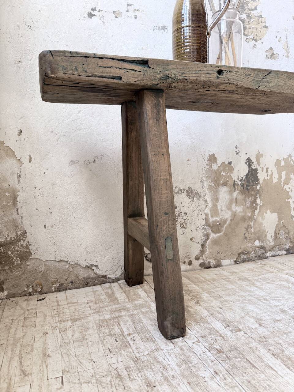 Banc console établi 1950
