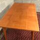 Table pied compas vintage année 50