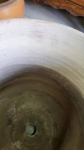 Large glazed terracotta flower pot the Madeleine Anduze