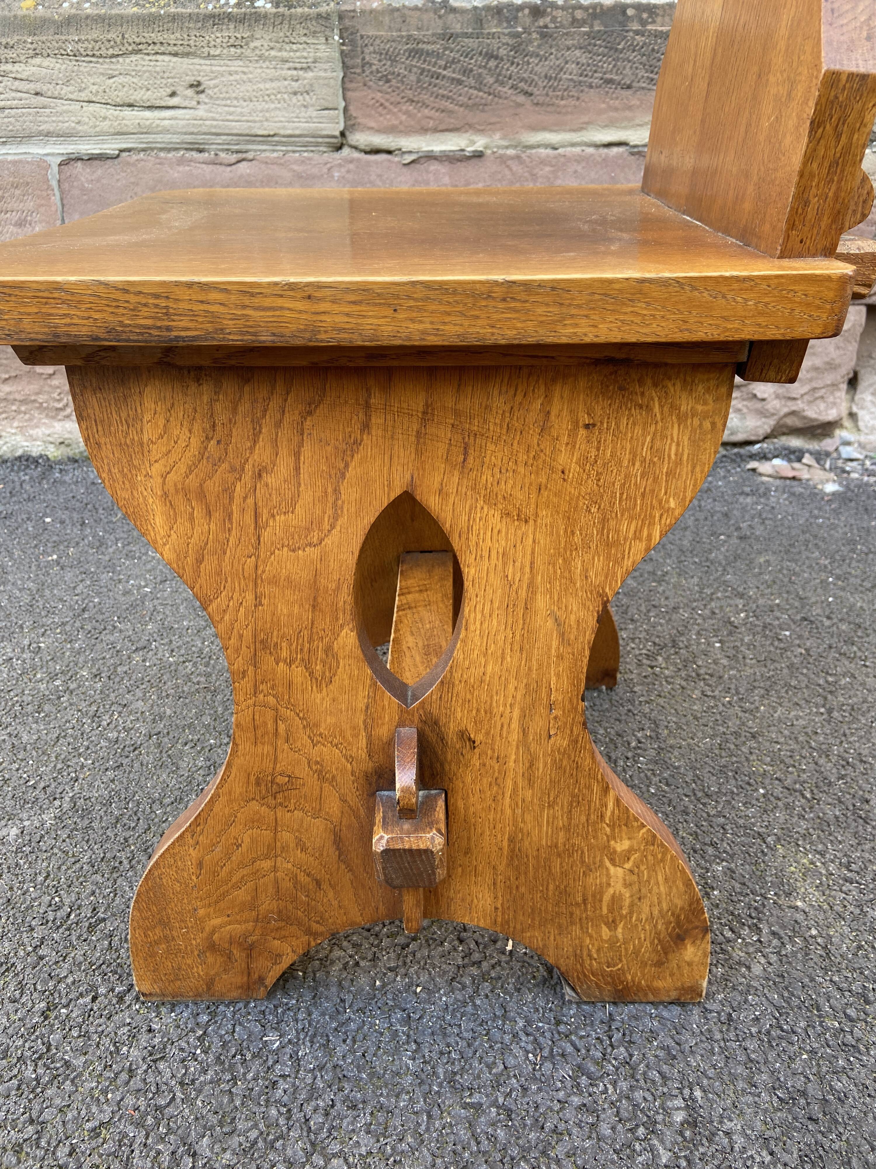 2 Scandinavian Brutalist chairs Pierre Chapo School Mid Century Wood 1960