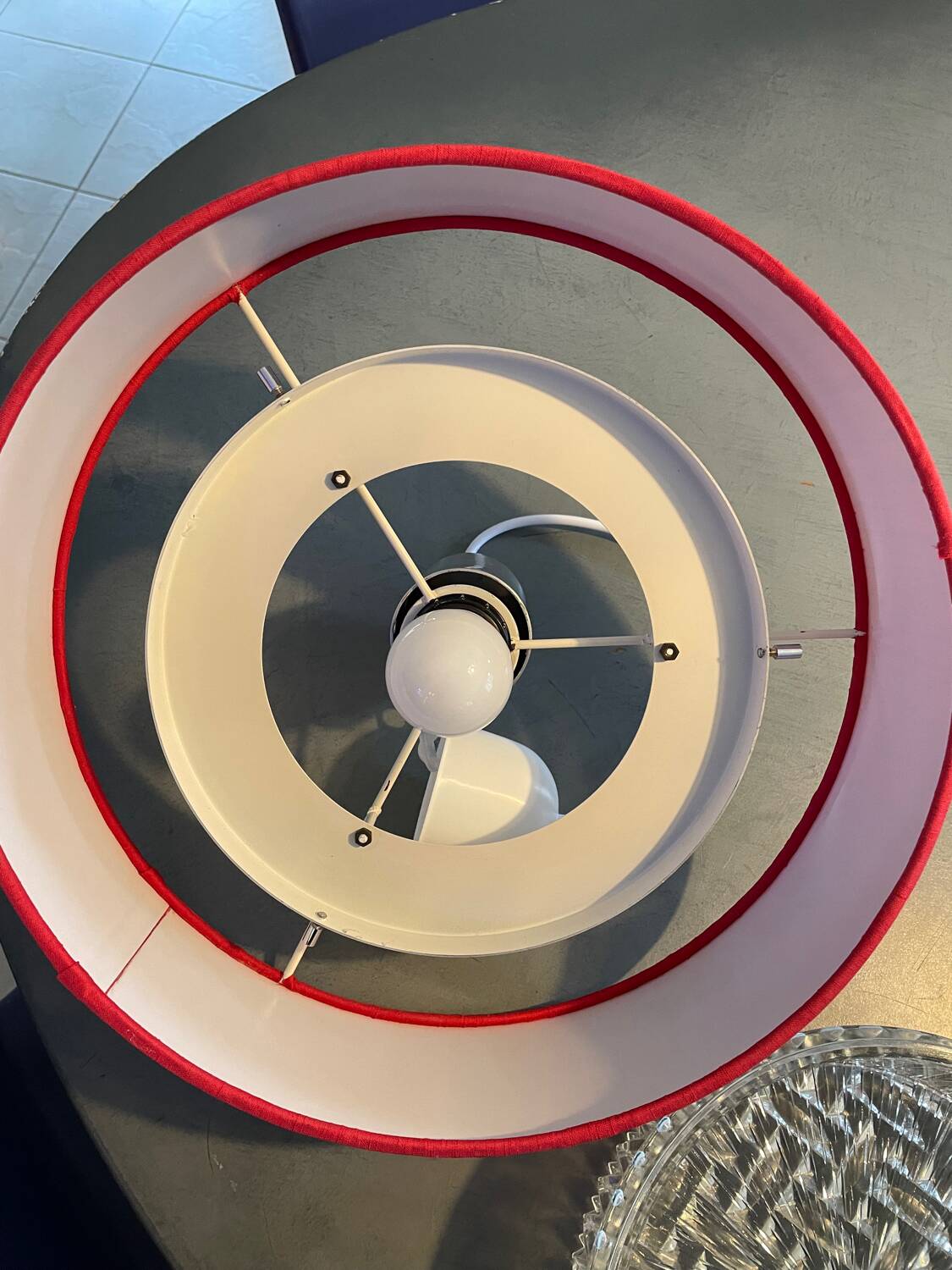 Moulin Rouge style pendant light