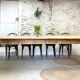 Antique table completely restored