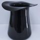 ice bucket and black Murano champagne glass from the 1980s