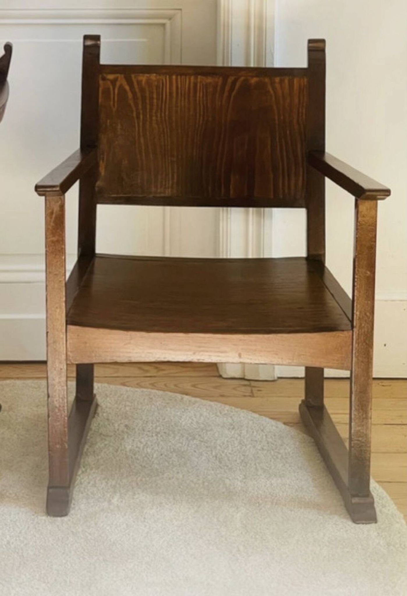 Fauteuils art déco  en bois