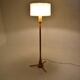 Mid-Century Wooden Floor Lamp by Uluv, 1950s / Czechoslovakia