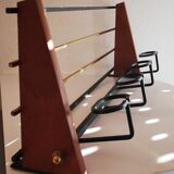Vintage Scandinavian style wall rack