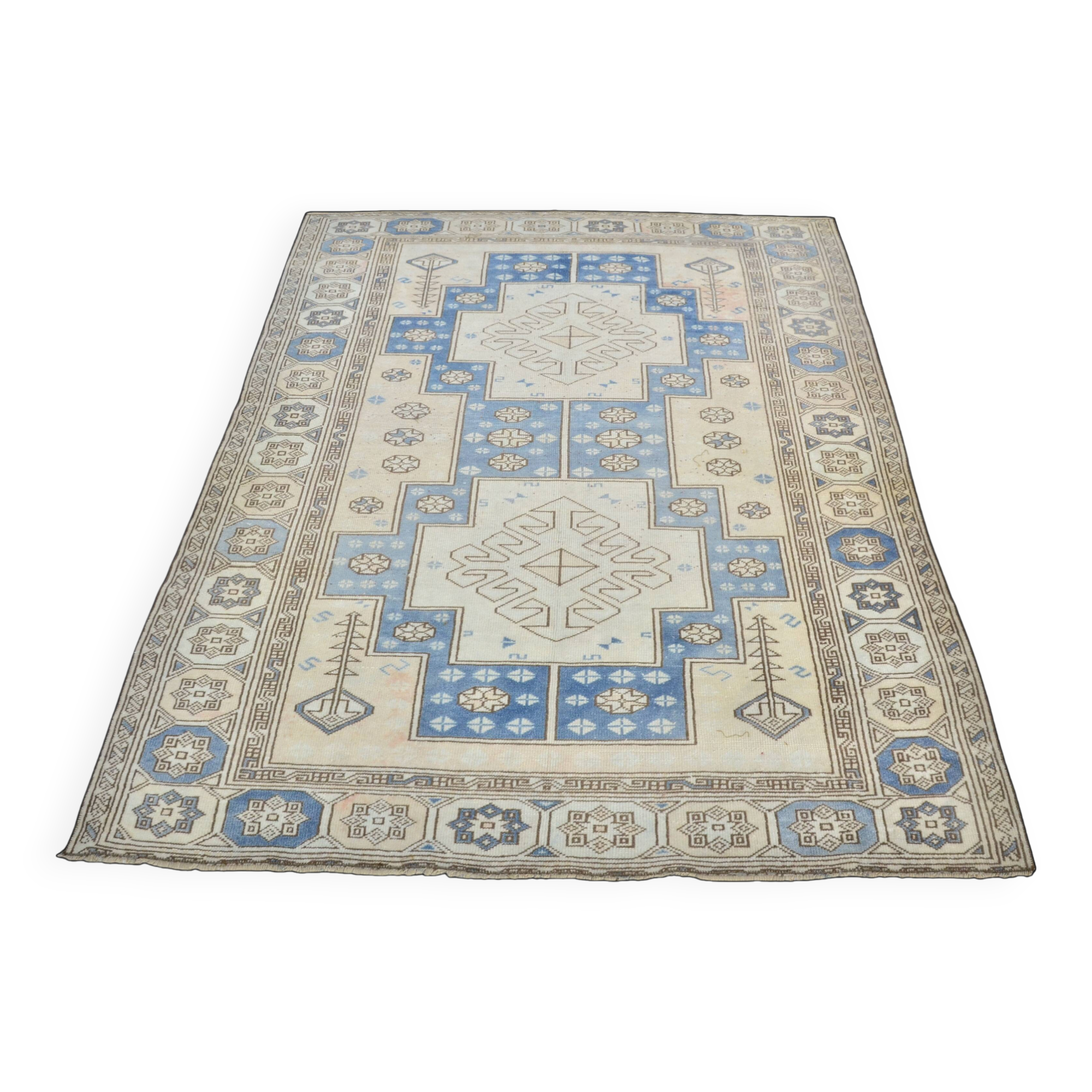 Turkish Oushak handmade rug sku 3550
