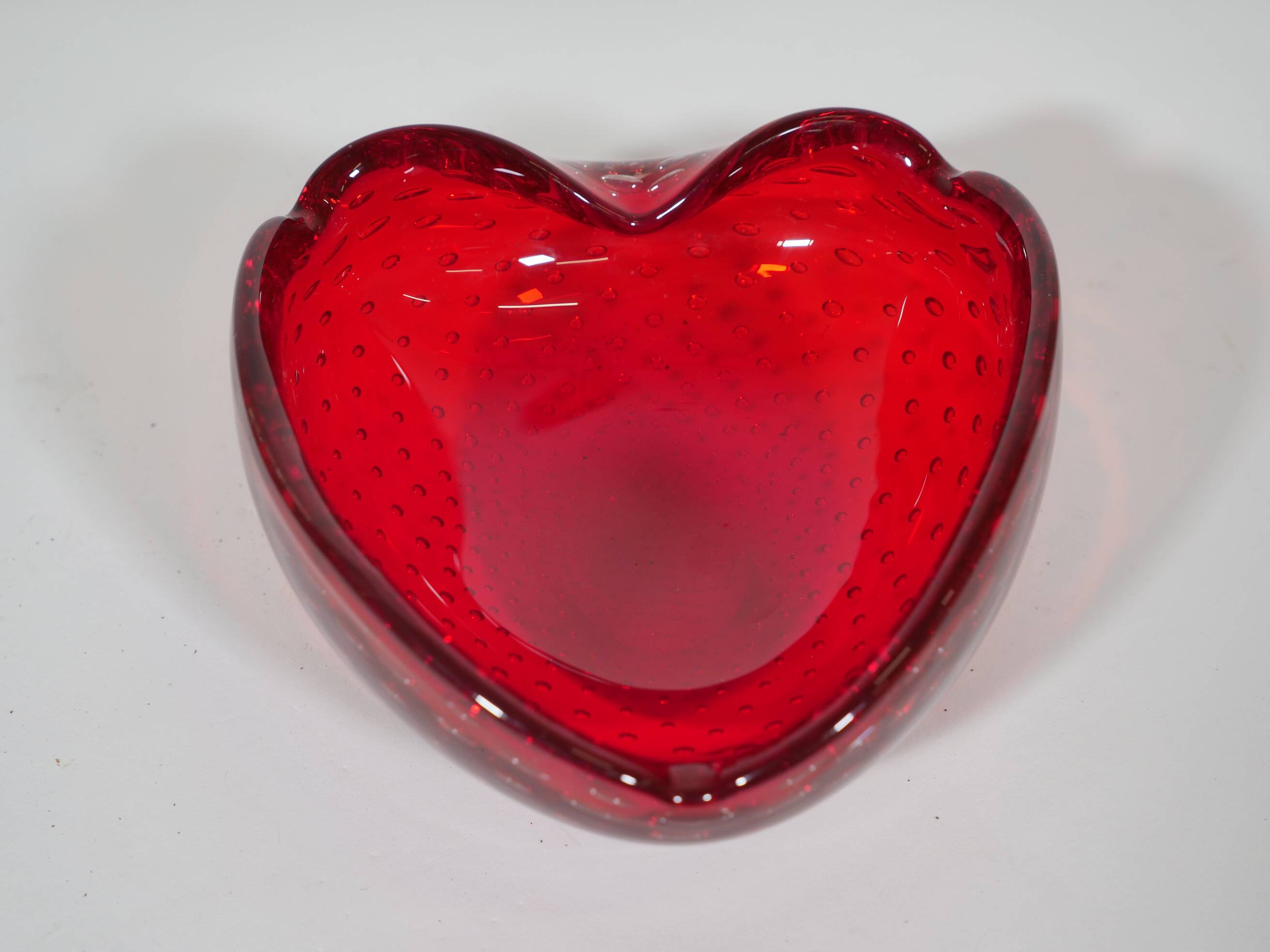 Carlo scarpa venini murano glass bowl