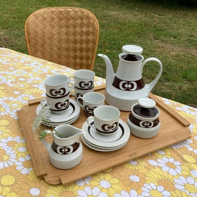 Porcelain coffee service seventies