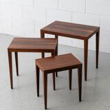 Severin Hansen rosewood nesting tables