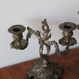 Paire de chandeliers anciens