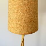 Rattan lamppost