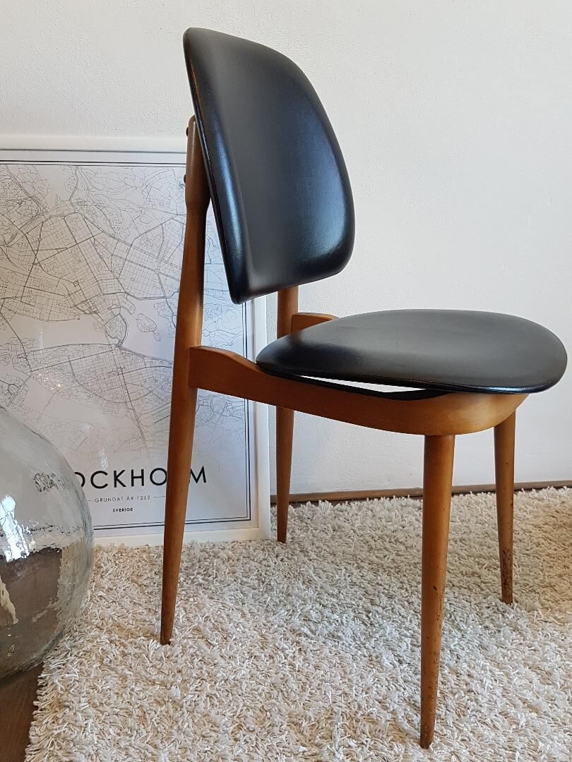 Pair of Baumann chairs model Pegasus circa 1960