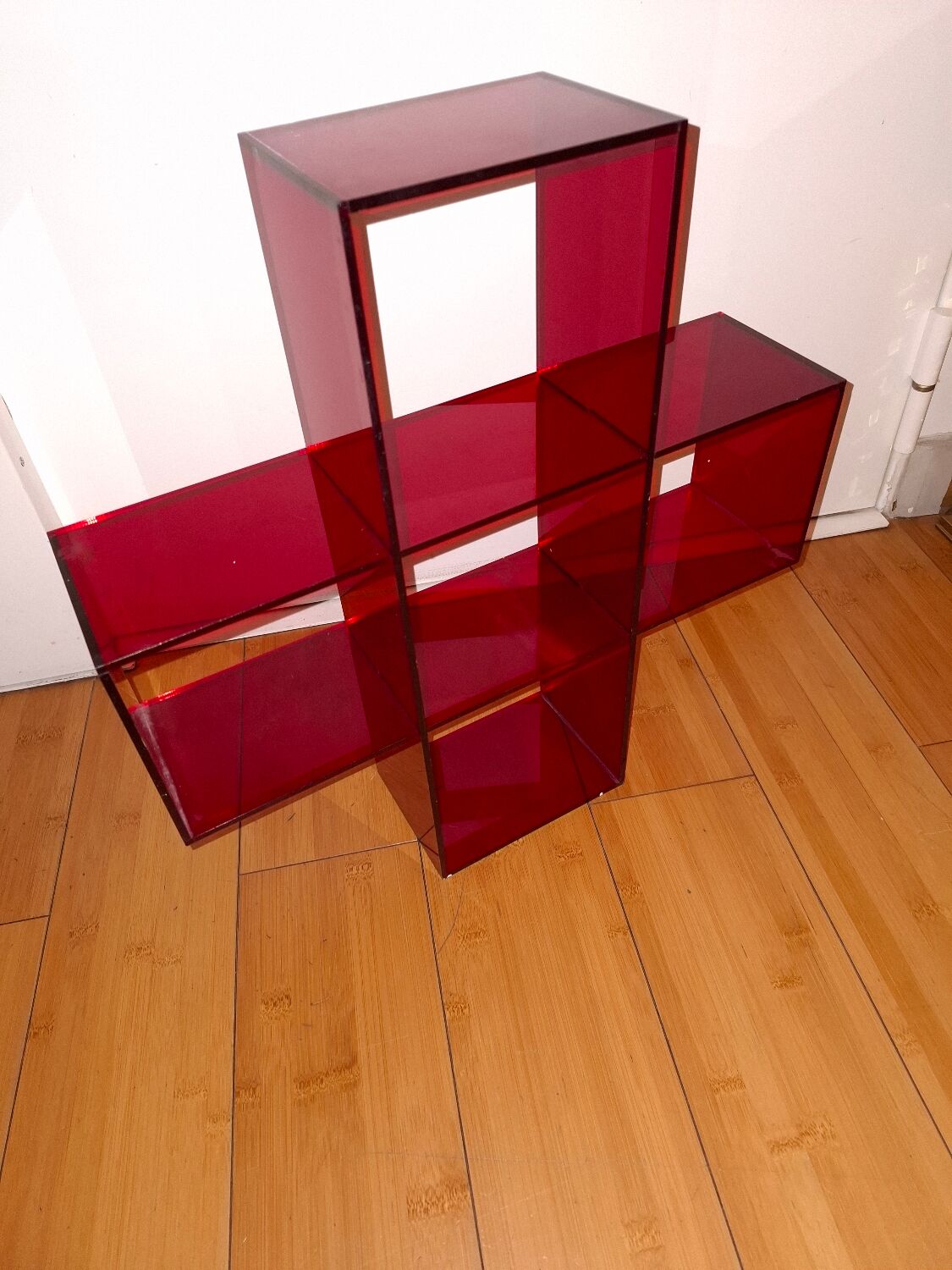 Vintage shelf from the 80s.