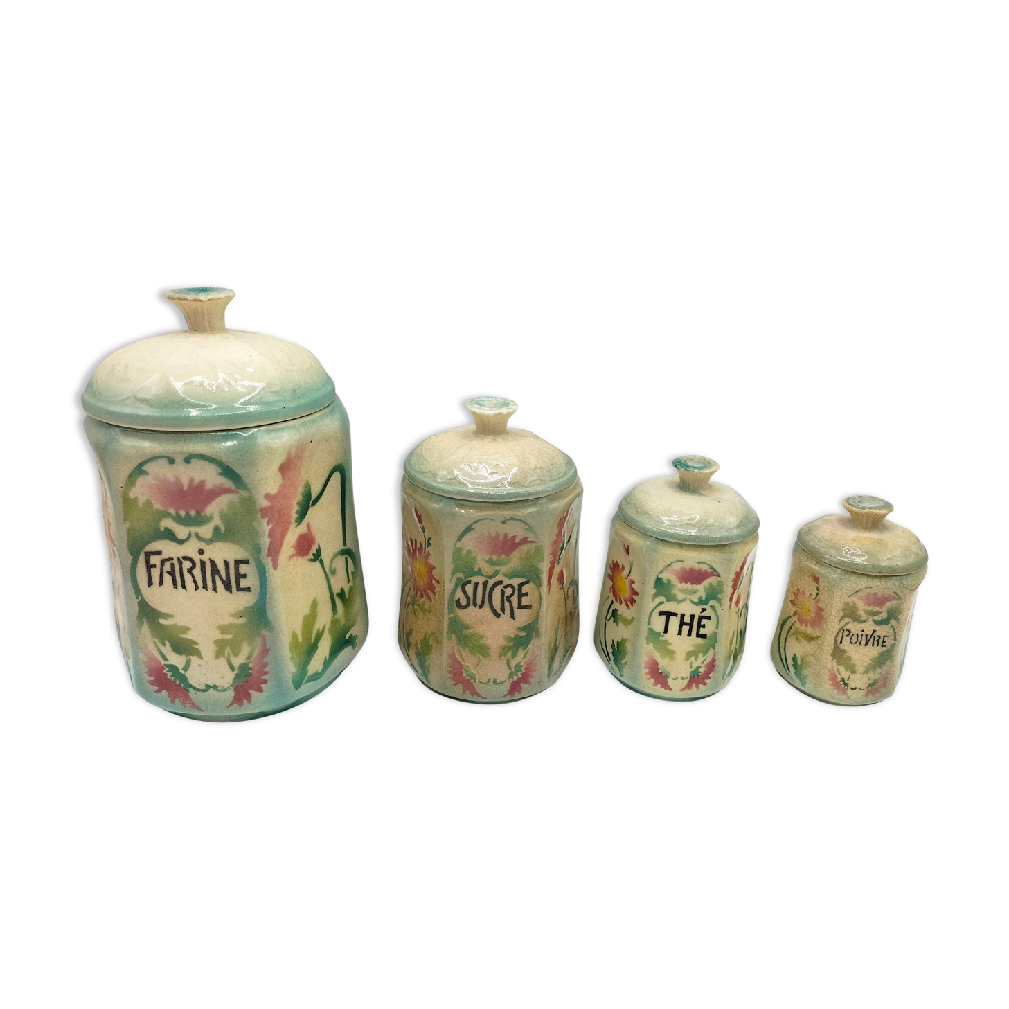 Series of kitchen pots