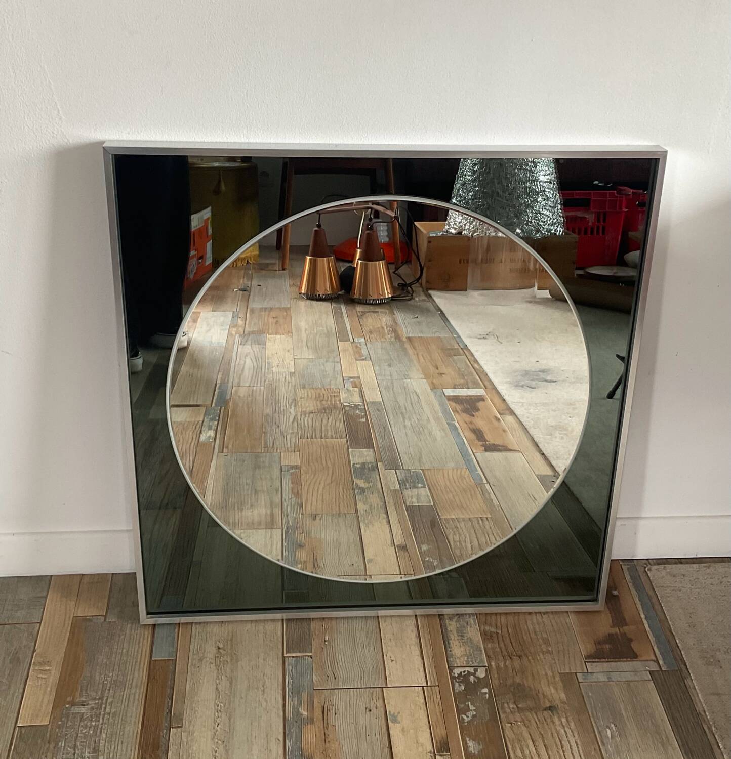 Space Age Knitter Duro Patented Mirror 70s