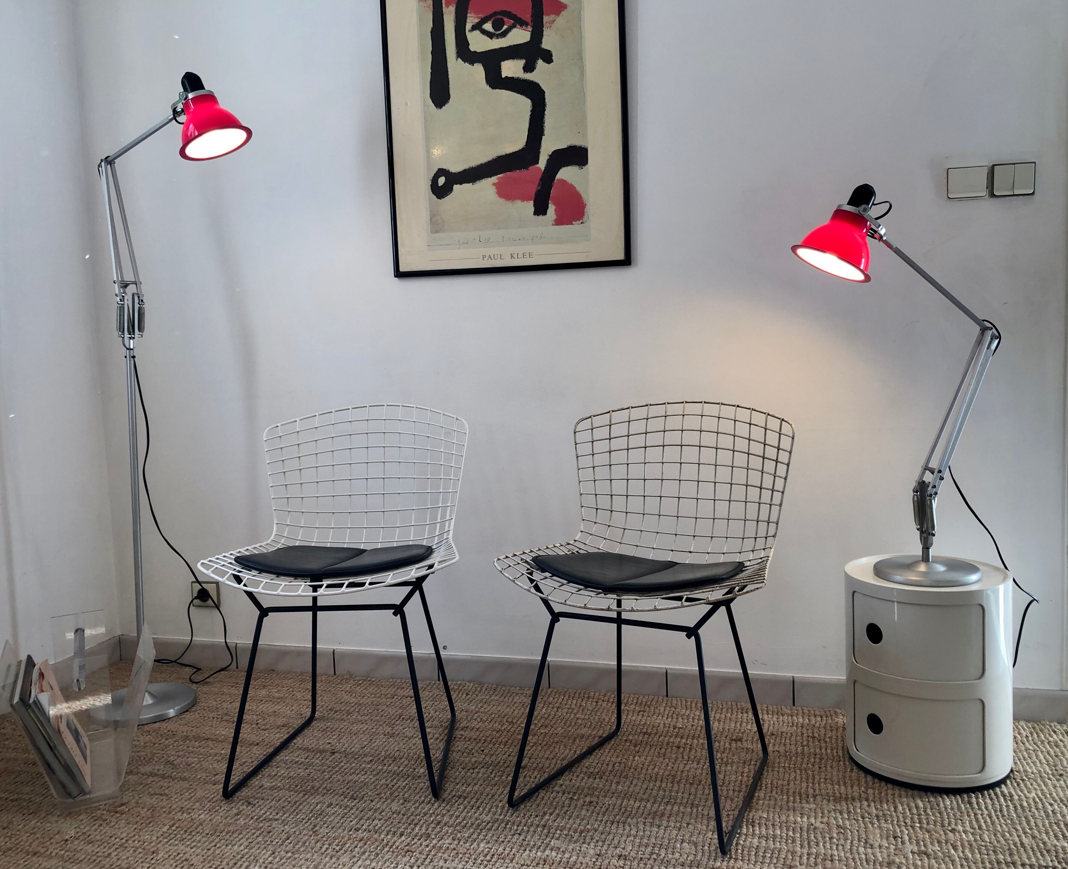 Anglepoise office lamp 1228 design Sir Kenneth Grange vintage 2004