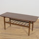 Table basse en teck du milieu du siècle, Danemark, années 1960